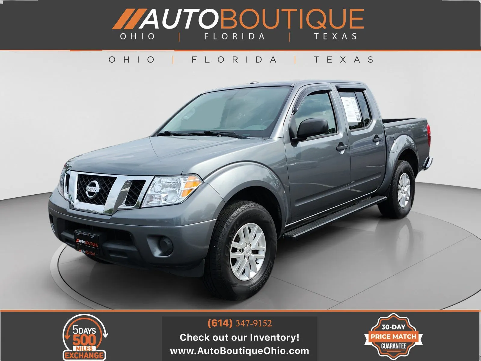 Gray 2016 Nissan Frontier SV for sale in Columbus, OH