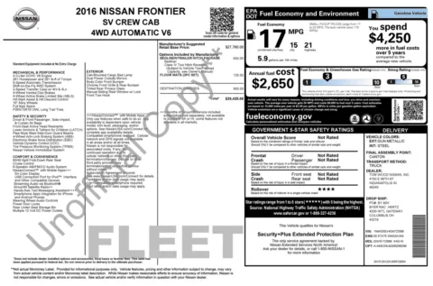 More photos of 2016 Nissan Frontier PRO-4X at Auto Boutique Ohio, OH