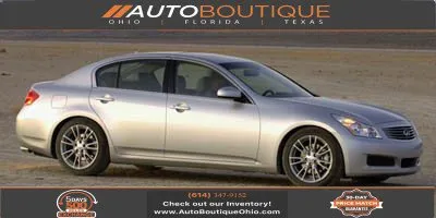 Silver 2007 INFINITI G35 Sedan G35x for sale in Columbus, OH