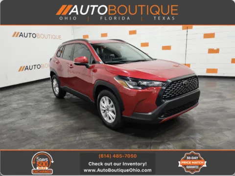 Red 2022 Toyota Corolla Cross LE for sale in Columbus, OH