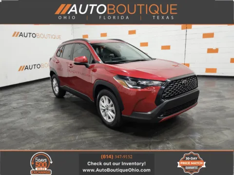 Red 2022 Toyota Corolla Cross LE for sale in Columbus, OH