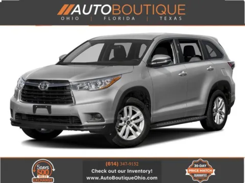Gray 2016 Toyota Highlander LE for sale in Columbus, OH