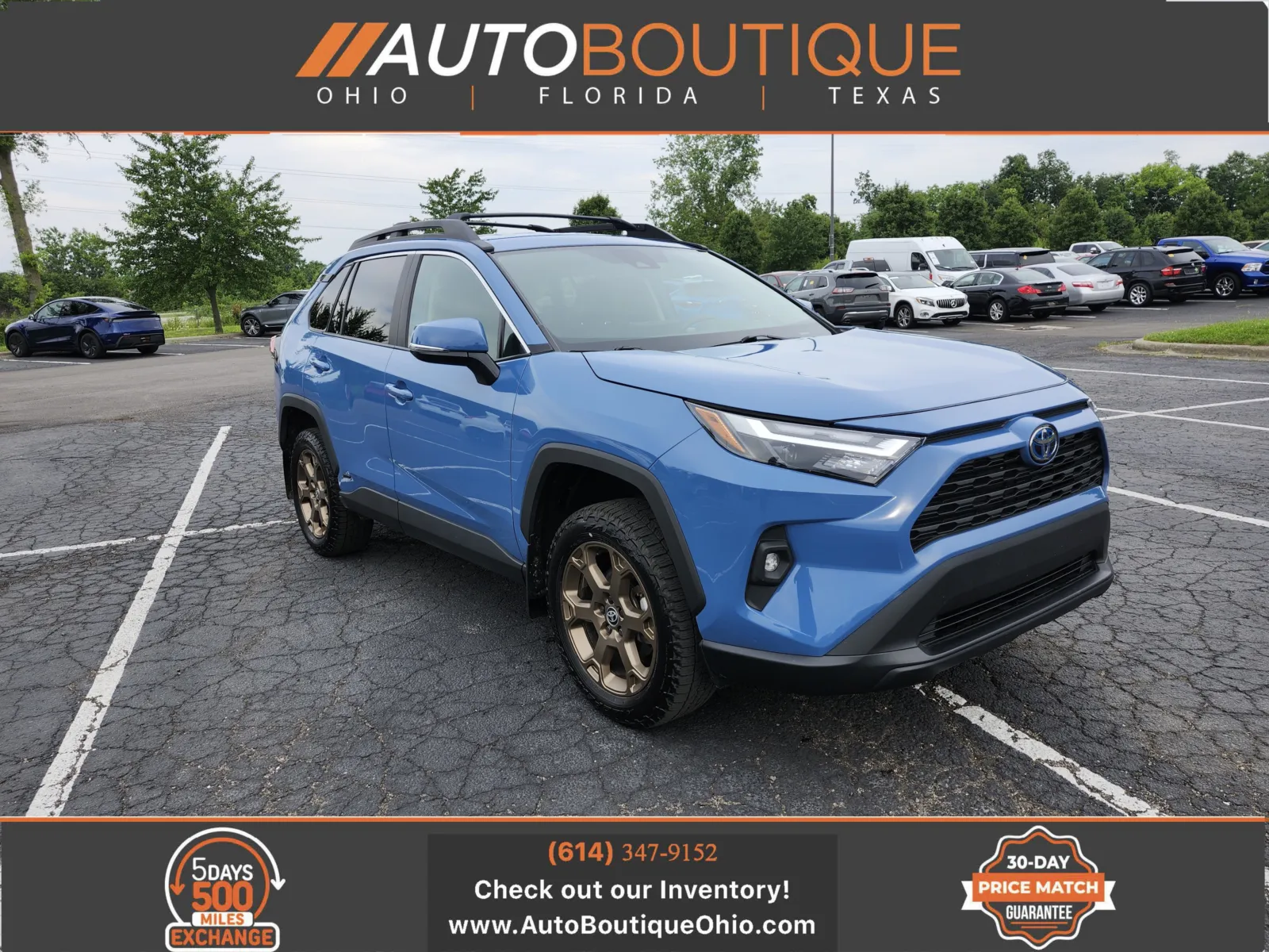 Blue 2023 Toyota RAV4 Woodland Edition for sale in Columbus, OH