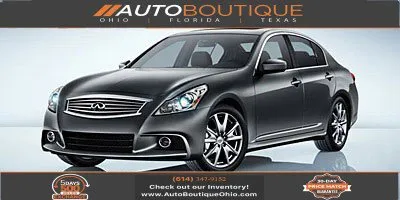 Black 2012 INFINITI G37 Sedan x for sale in Columbus, OH