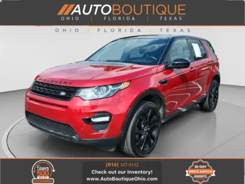 Red 2016 Land Rover Discovery Sport HSE LUX for sale in Columbus, OH