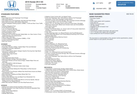 More photos of 2019 Honda CR-V EX at Auto Boutique Ohio, OH
