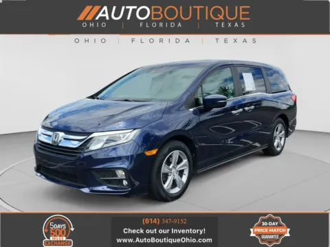 Blue 2018 Honda Odyssey EX-L for sale in Columbus, OH
