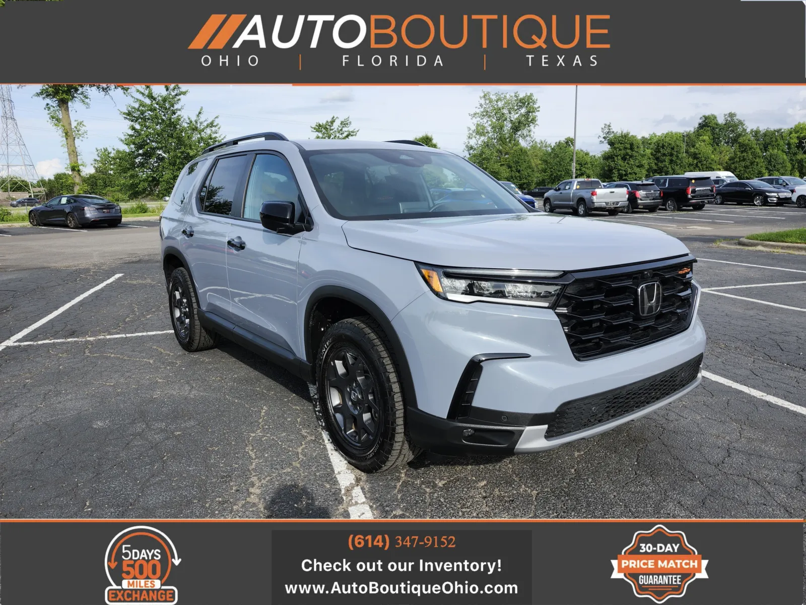 Gray 2025 Honda Pilot TrailSport for sale in Columbus, OH