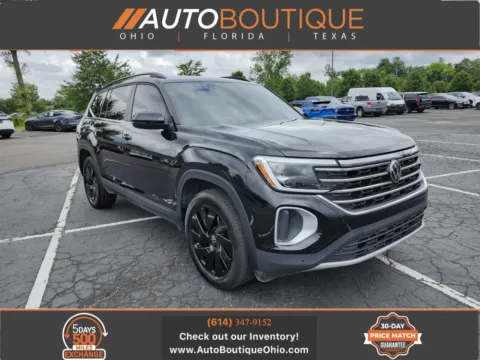 Black 2025 Volkswagen Atlas 2.0T SE w/Technology for sale in Columbus, OH