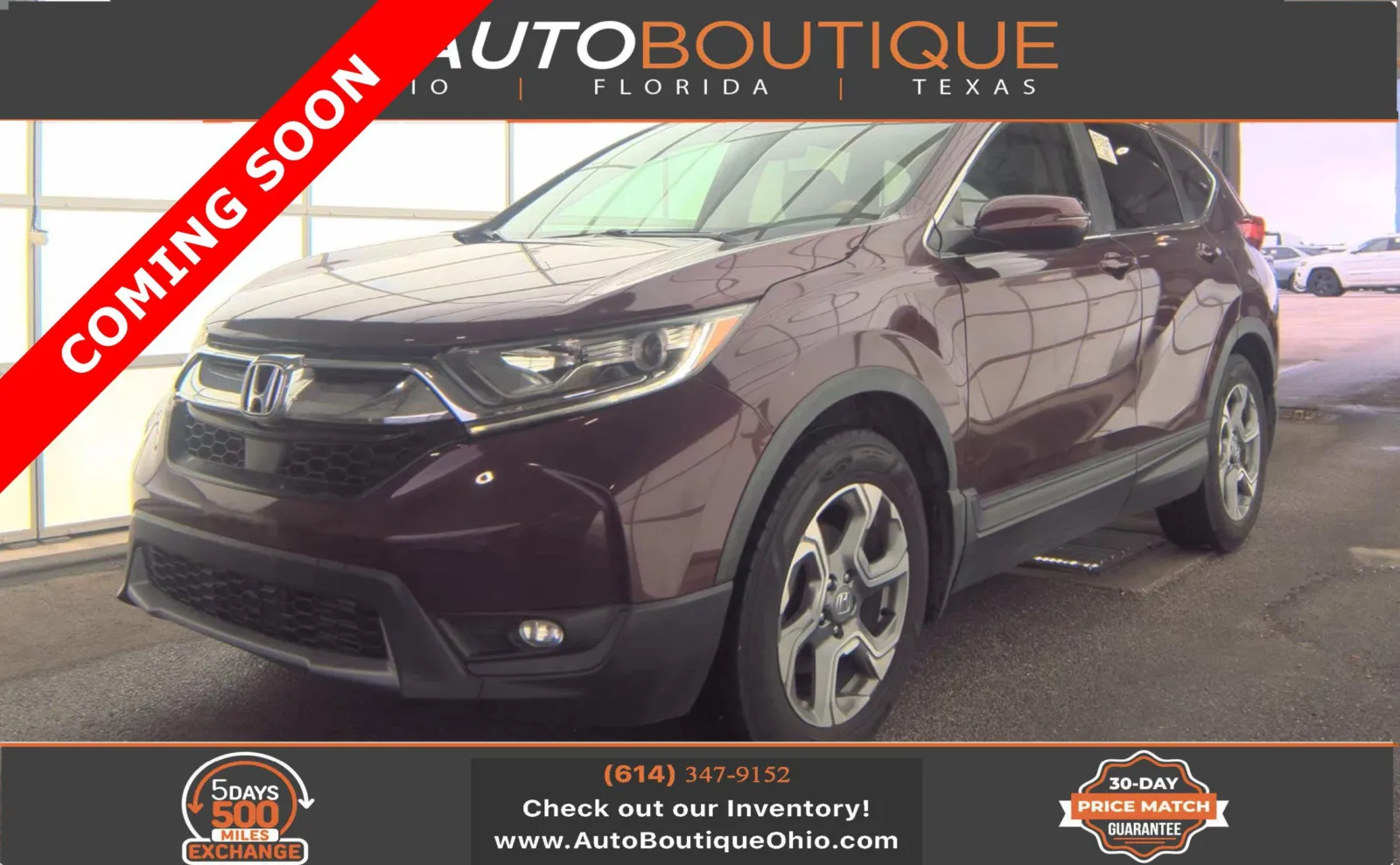 Gray 2017 Honda CR-V EX for sale in Columbus, OH