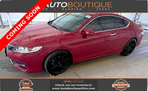 Red 2017 Honda Accord Coupe EX-L for sale in Columbus, OH