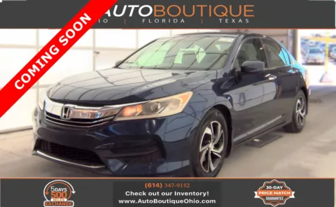 Blue 2016 Honda Accord Sedan LX for sale in Columbus, OH