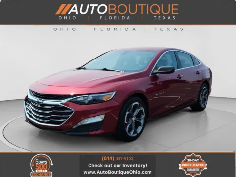 Red 2019 Chevrolet Malibu RS for sale in Columbus, OH