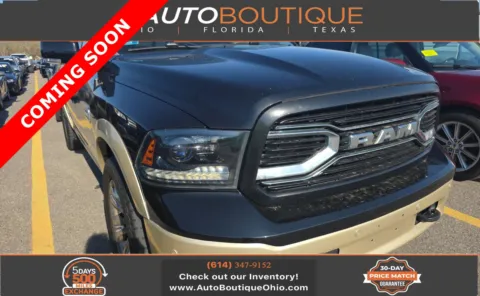 Black 2015 Ram 1500 Laramie Longhorn for sale in Columbus, OH