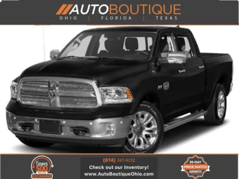 Black 2015 Ram 1500 Laramie Longhorn for sale in Columbus, OH