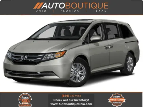 Gray 2015 Honda Odyssey EX-L for sale in Columbus, OH