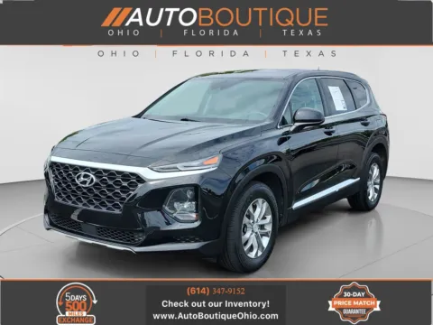 Black 2020 Hyundai Santa Fe SE for sale in Columbus, OH