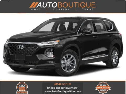 Black 2020 Hyundai Santa Fe SE for sale in Columbus, OH