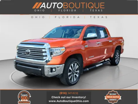 Orange 2018 Toyota Tundra Limited for sale in Columbus, OH