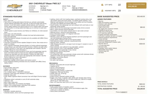 More photos of 2021 Chevrolet Blazer LT at Auto Boutique Ohio, OH