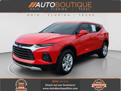 Red 2021 Chevrolet Blazer LT for sale in Columbus, OH