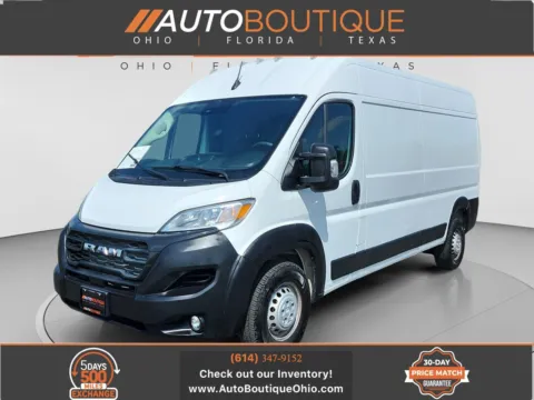 White 2025 Ram ProMaster Cargo Van Tradesman for sale in Columbus, OH