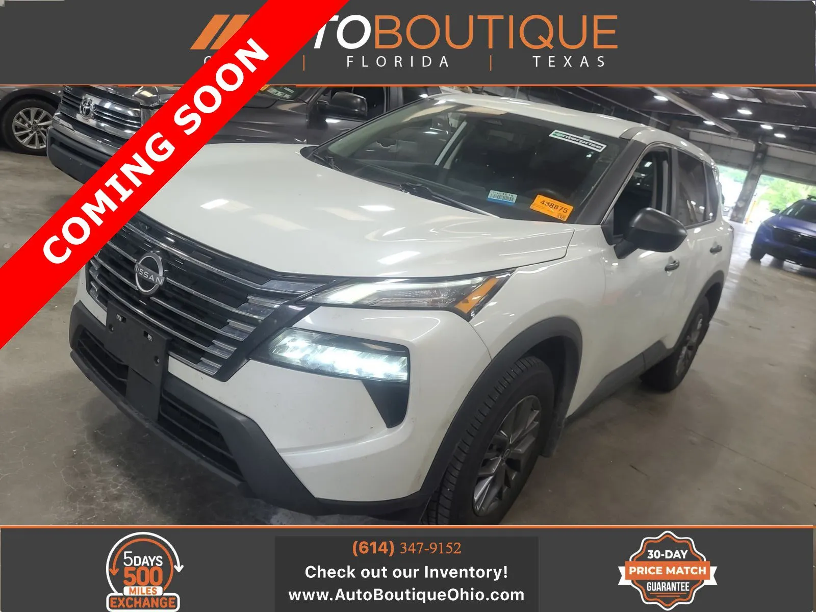 White 2025 Nissan Rogue S for sale in Columbus, OH