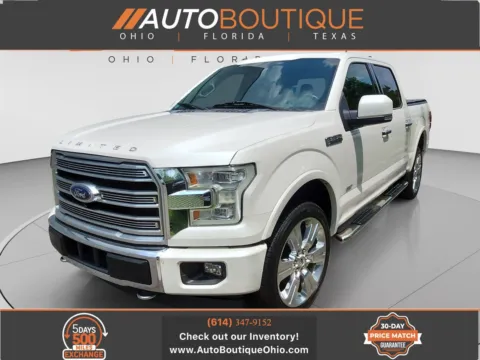 White 2017 Ford F-150 Limited for sale in Columbus, OH