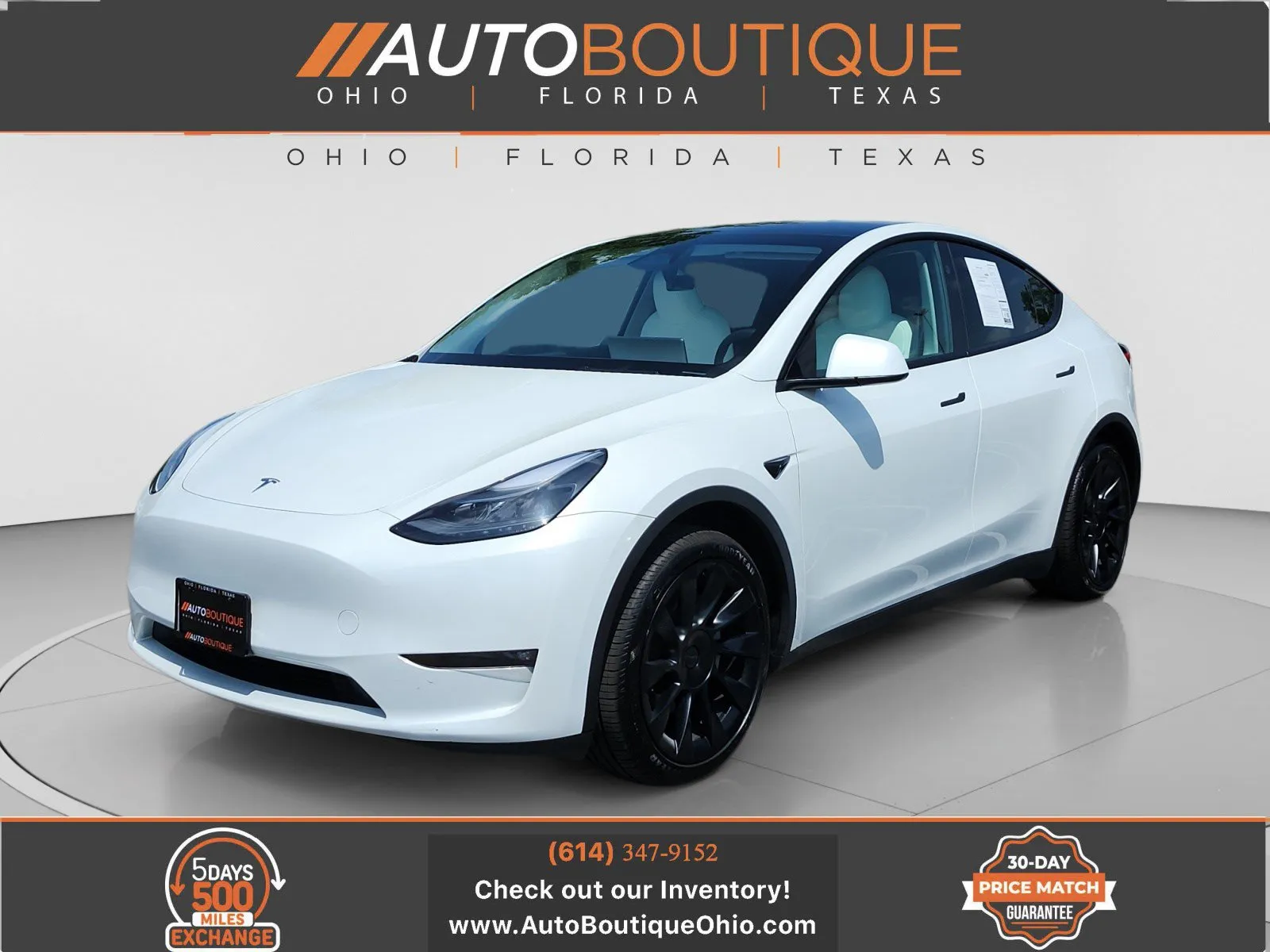 White 2023 Tesla Model Y for sale in Columbus, OH