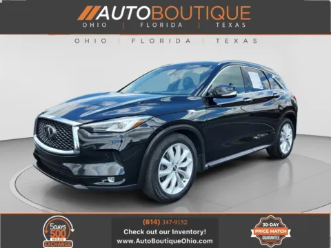 Black 2019 INFINITI QX50 ESSENTIAL for sale in Columbus, OH