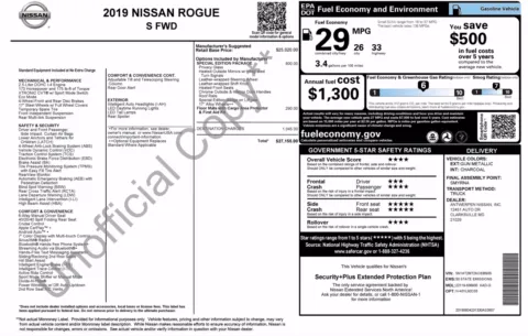 Photos of 2019 Nissan Rogue S for sale in Columbus, OH at Auto Boutique Ohio