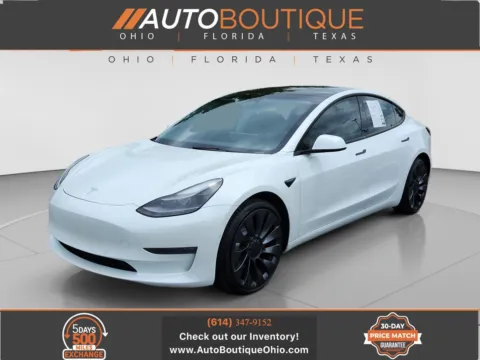 White 2022 Tesla Model 3 Performance for sale in Columbus, OH