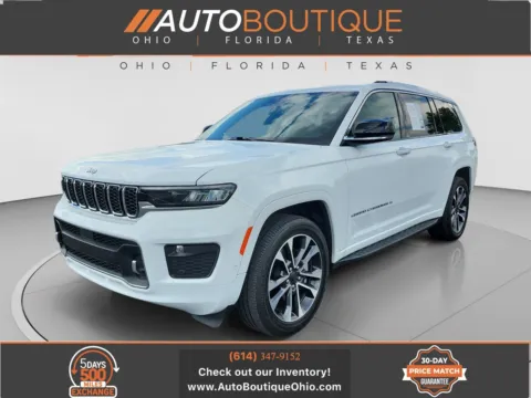White 2023 Jeep Grand Cherokee L Overland for sale in Columbus, OH