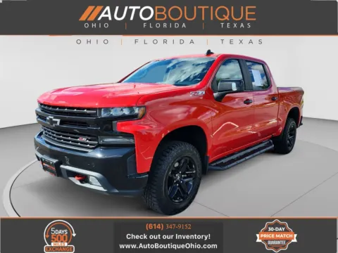 Red 2020 Chevrolet Silverado 1500 LT Trail Boss for sale in Columbus, OH