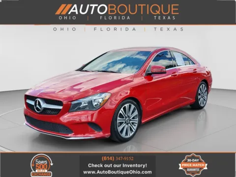 Red 2018 Mercedes-Benz CLA 250 for sale in Columbus, OH