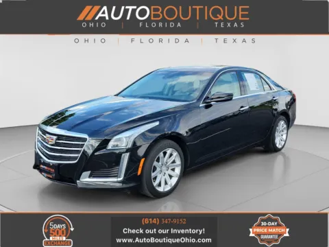 Black 2015 Cadillac CTS Sedan Luxury AWD for sale in Columbus, OH