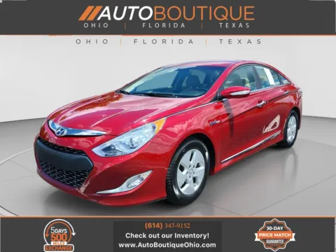 Red 2012 Hyundai Sonata Hybrid for sale in Columbus, OH