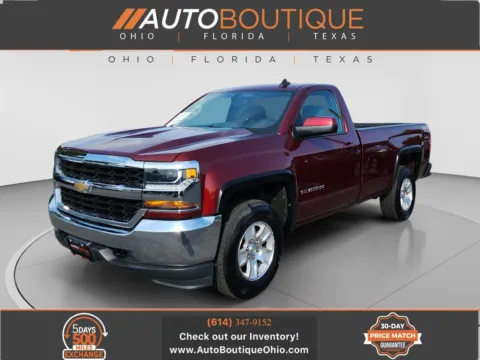 Red 2017 Chevrolet Silverado 1500 LT for sale in Columbus, OH