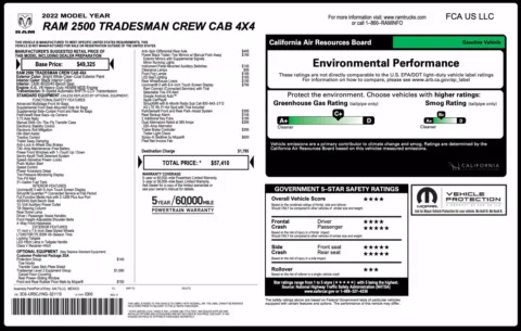Photos of 2022 Ram 2500 Tradesman for sale in Columbus, OH at Auto Boutique Ohio