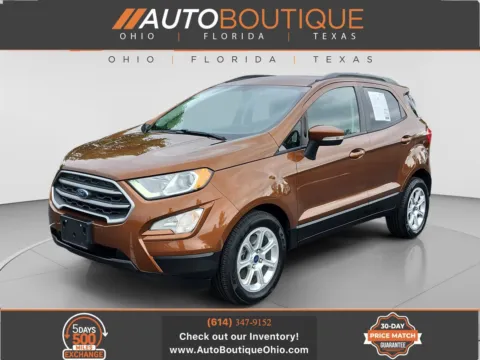 Red 2020 Ford EcoSport SE for sale in Columbus, OH