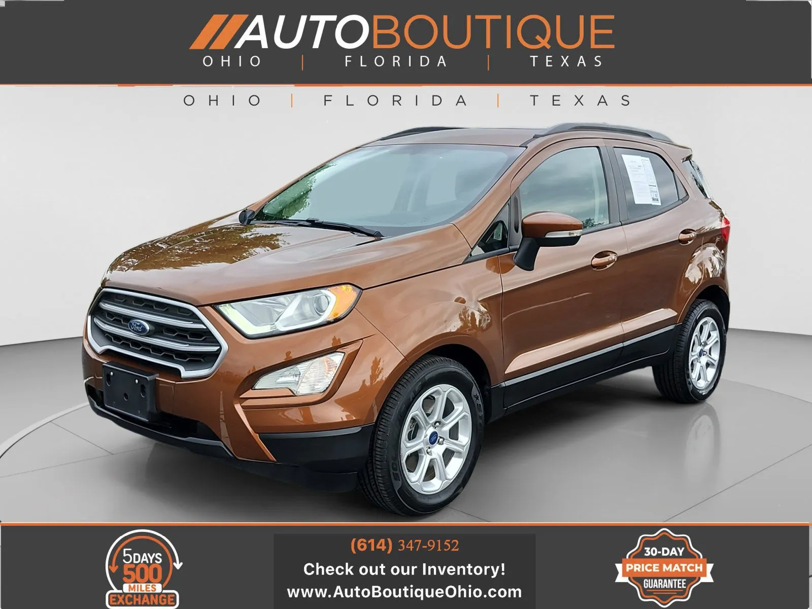 2020 Ford EcoSport SE for sale in Columbus, OH