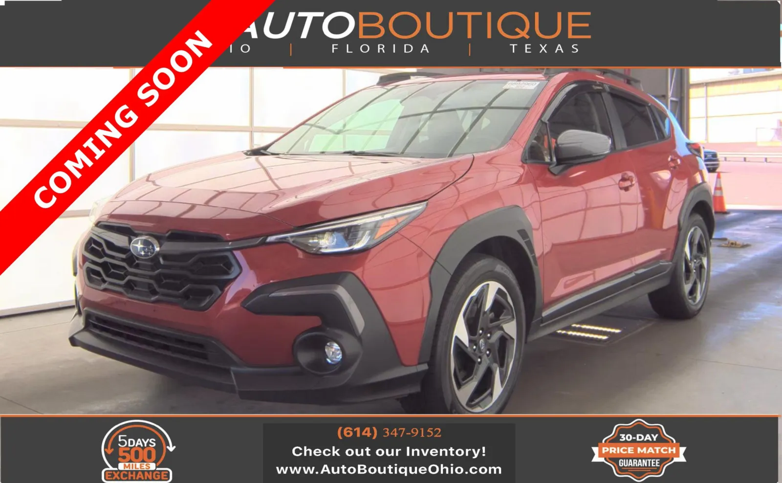 Red 2024 Subaru Crosstrek Limited for sale in Columbus, OH