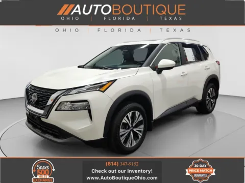 White 2023 Nissan Rogue SV for sale in Columbus, OH