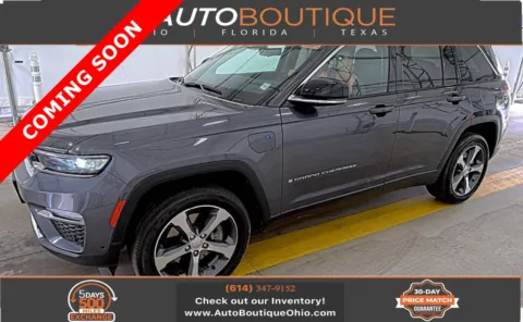 Gray 2023 Jeep Grand Cherokee 4xe for sale in Columbus, OH