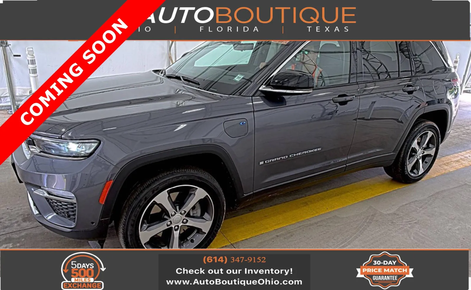 Gray 2023 Jeep Grand Cherokee 4xe for sale in Columbus, OH