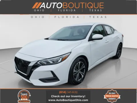 White 2022 Nissan Sentra SV for sale in Columbus, OH