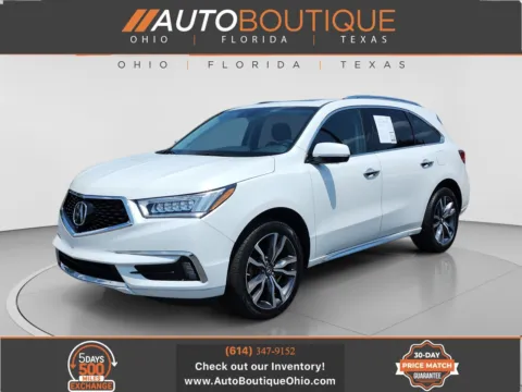White 2020 Acura MDX w/Advance Pkg for sale in Columbus, OH