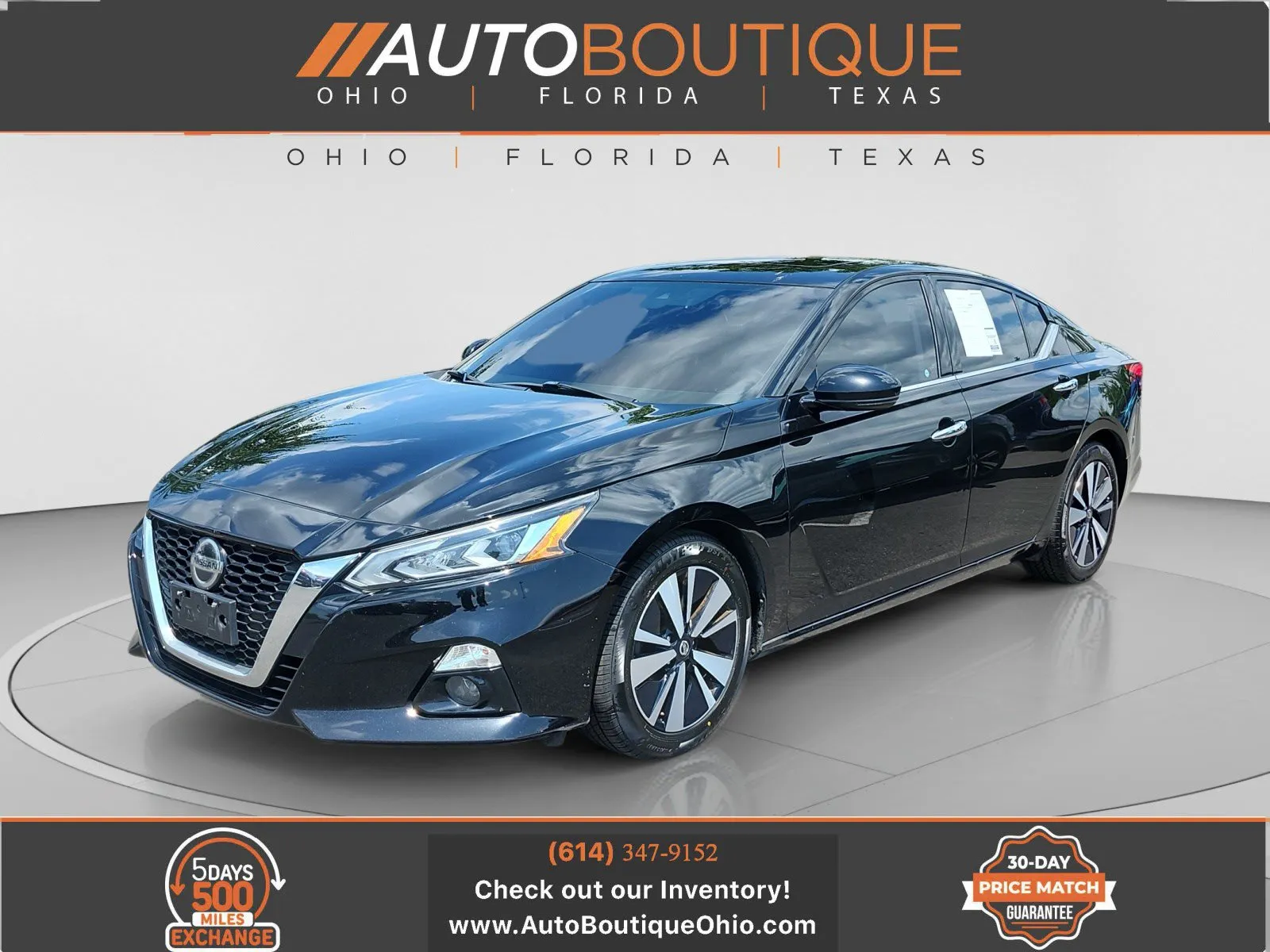 Black 2019 Nissan Altima 2.5 SL for sale in Columbus, OH