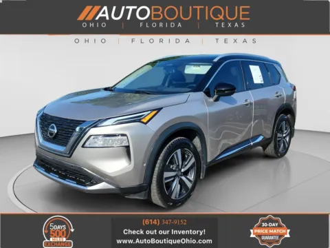 Black 2021 Nissan Rogue Platinum for sale in Columbus, OH