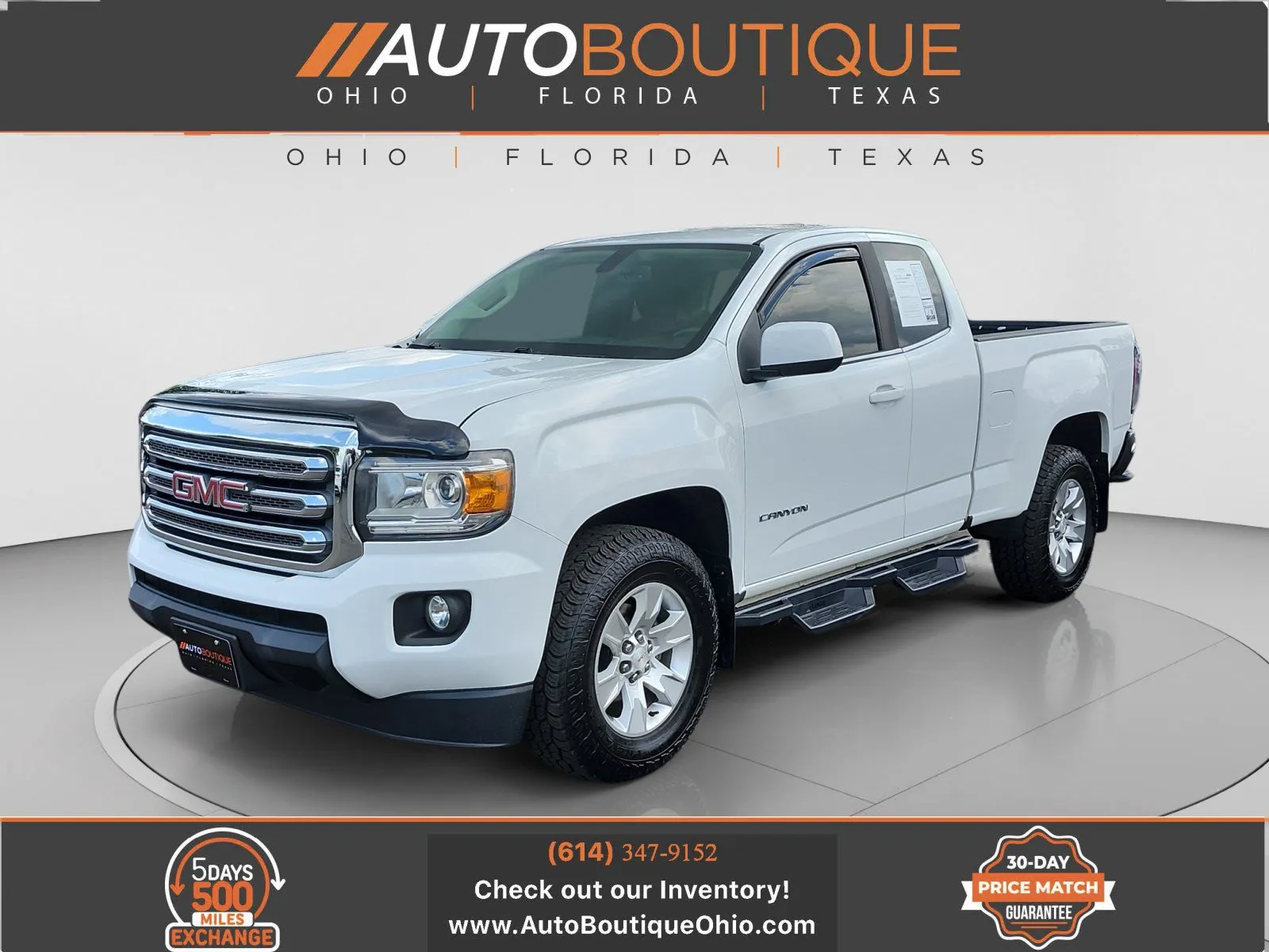White 2018 GMC Canyon 2WD SLE for sale in Columbus, OH